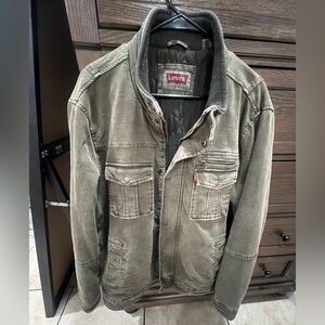 Levi's Men's olive green jacket